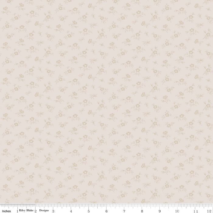 Buttercup Blooms | Ditsy | C11156-Cream | End of Bolt 18x44
