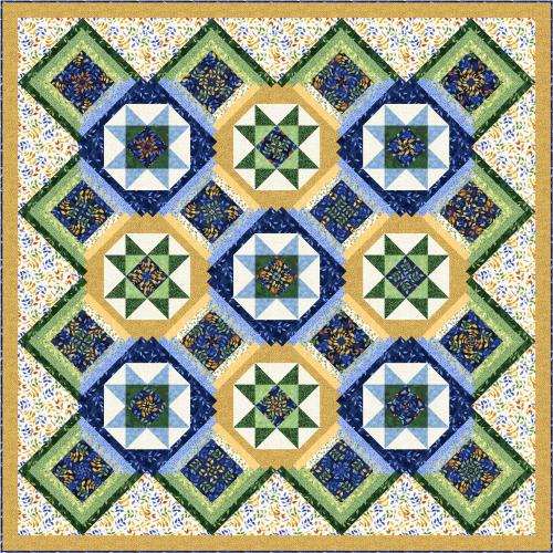 Step Into The Ring | Quilt Kit 72x72