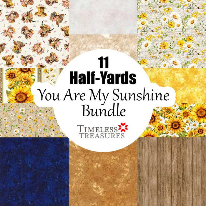 You Are My Sunshine | 11 Half-Yard Pieces