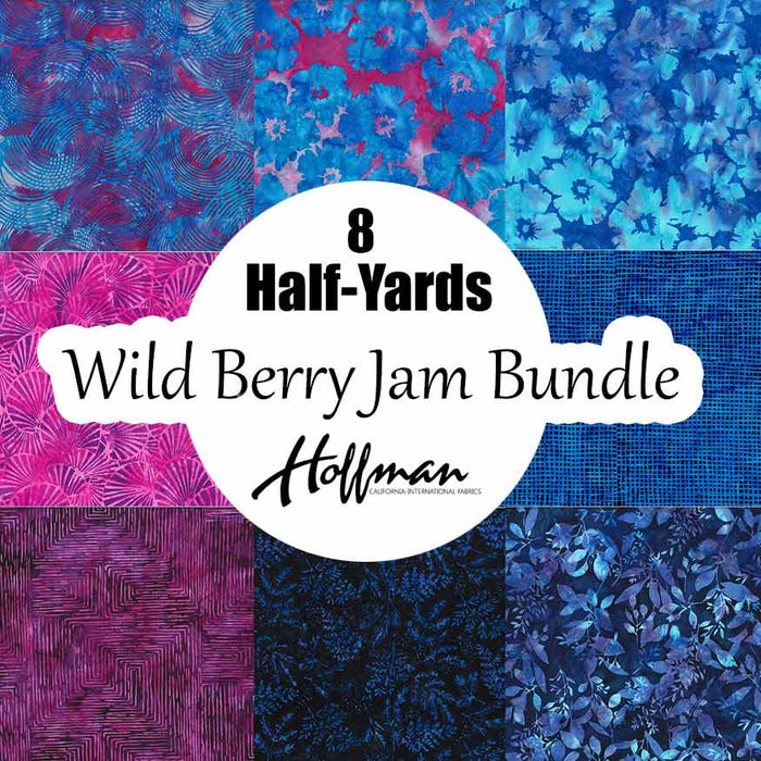 Wild Berry Jam Bundle | 8 Half-Yard Pieces