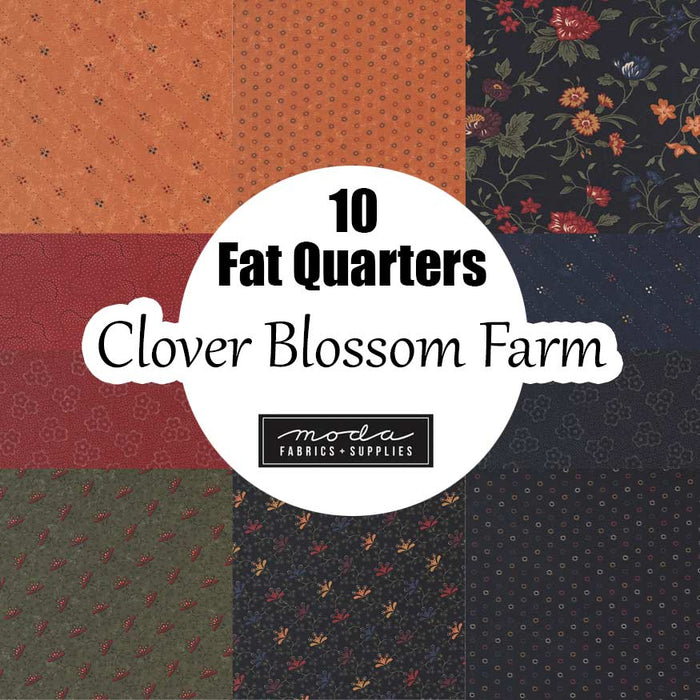 Clover Blossom Farm Bundle | 10 Fat Quarters