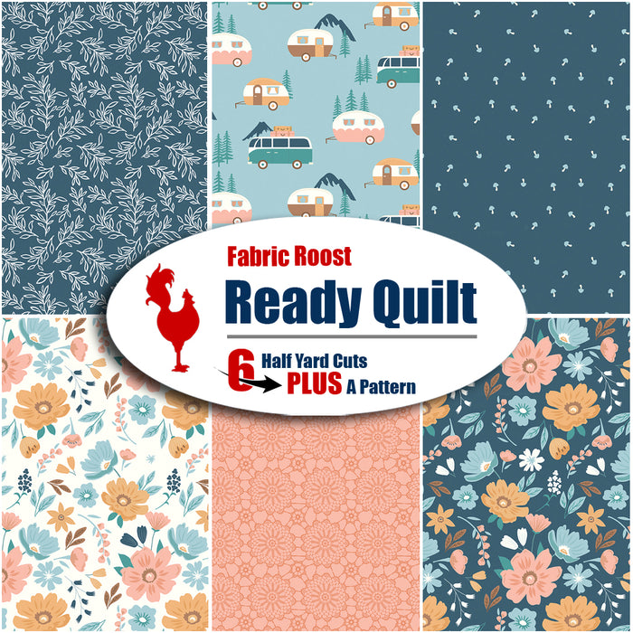 Love, Live, Glamp 1 | Ready Quilt