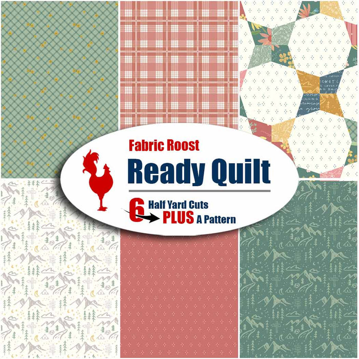 Albion Ready Quilt | 6 Half-Yard Pieces & A Free Pattern