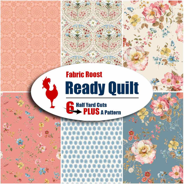 Countryside Ready Quilt | 6 Half-Yard Pieces & A Free Pattern