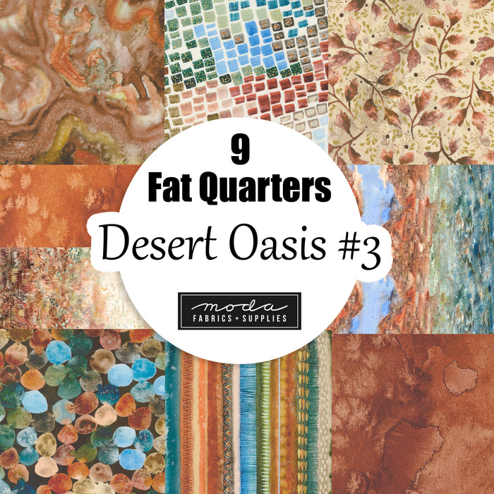 Desert Oasis #3 | (9) Fat Quarters Bundle
