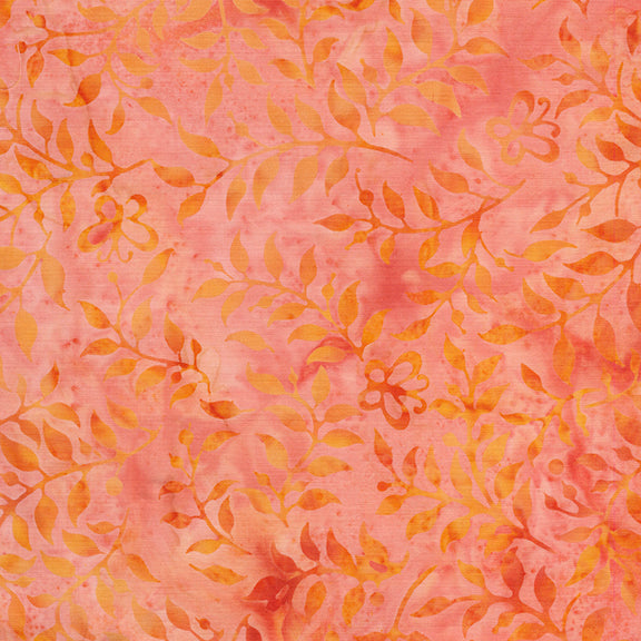 Butterfly Ballet | Butterfly & Leaves | Orange Tangerine