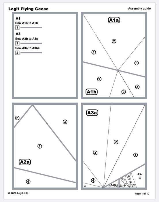 Flying Geese Pattern