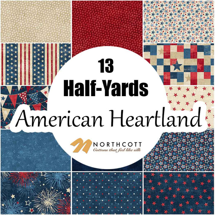 American Heartland | 13 Half-Yard Pieces