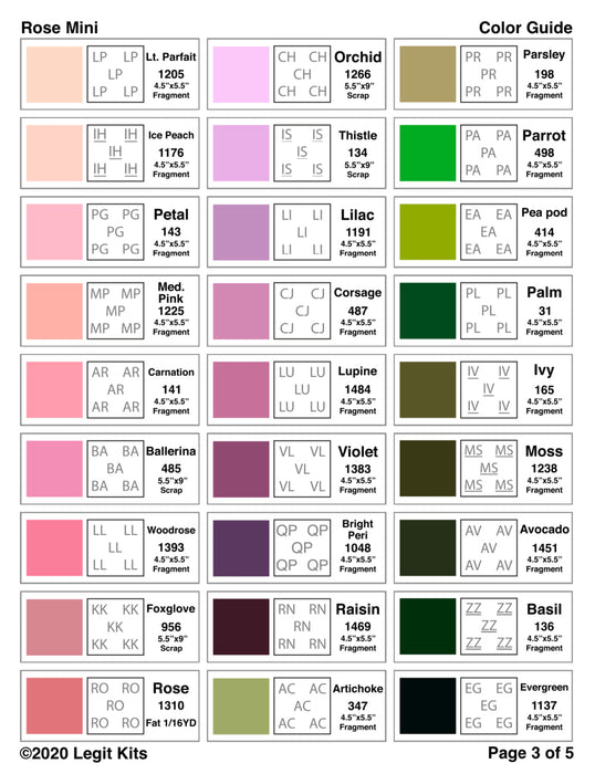 Rose Mini Pattern