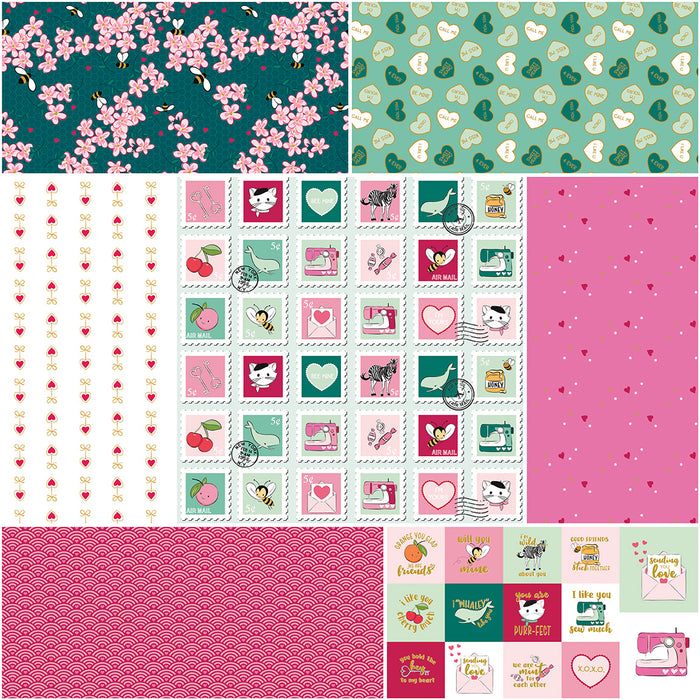 Mint For You Bundle | Mint | 6 One-Yard Pieces & 1 Panel