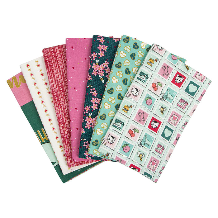 Mint For You Bundle | Mint | 6 One-Yard Pieces & 1 Panel