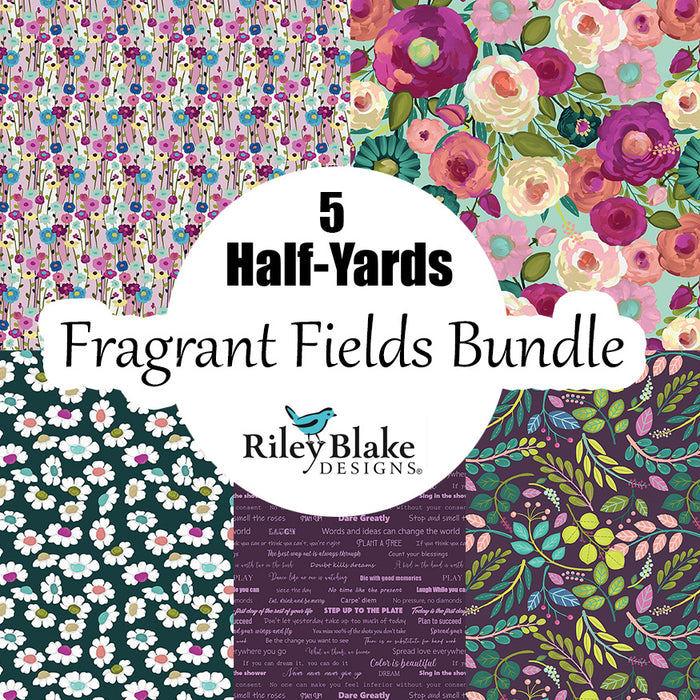 Fragrant Fields Bundle | 5 Half-Yard Pieces