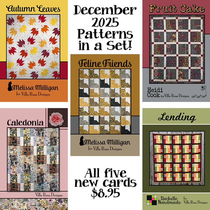 December 2025 Pattern Set
