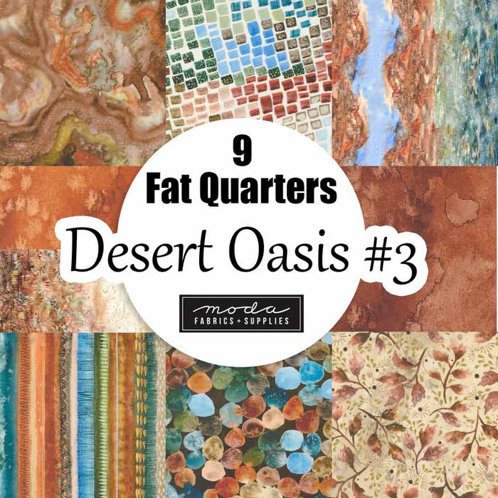 Desert Oasis #3 Bundle | 9 Fat Quarters