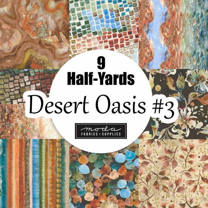 Desert Oasis #3 Bundle | 9 Half-Yard Pieces