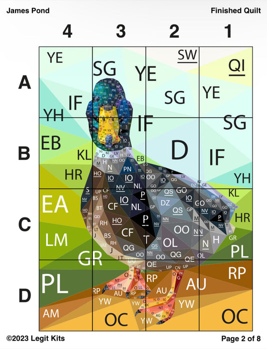 James Pond Pattern