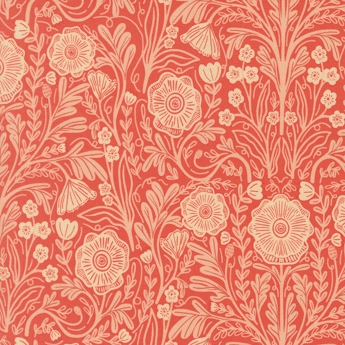 The Henhouse | 6 Half-Yard Pieces | Red