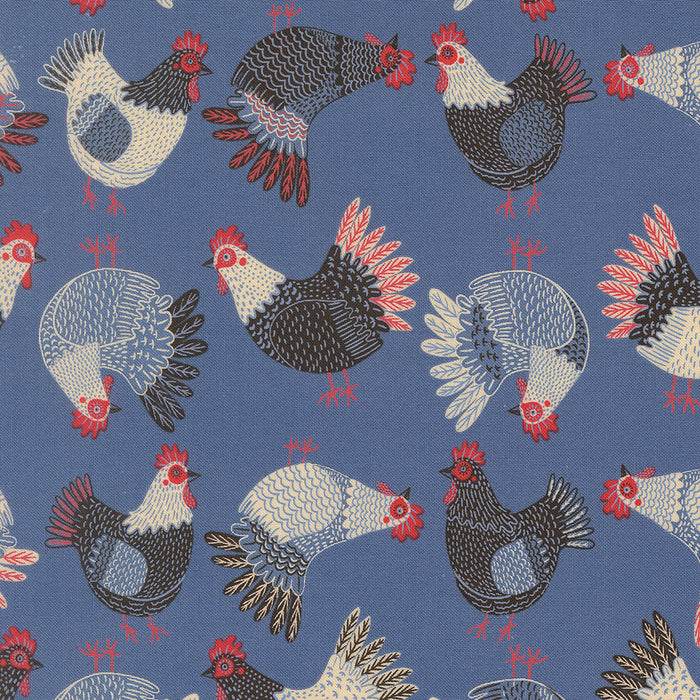 The Henhouse | Tossed Chickens | Novelty | Cobalt | 48433 19