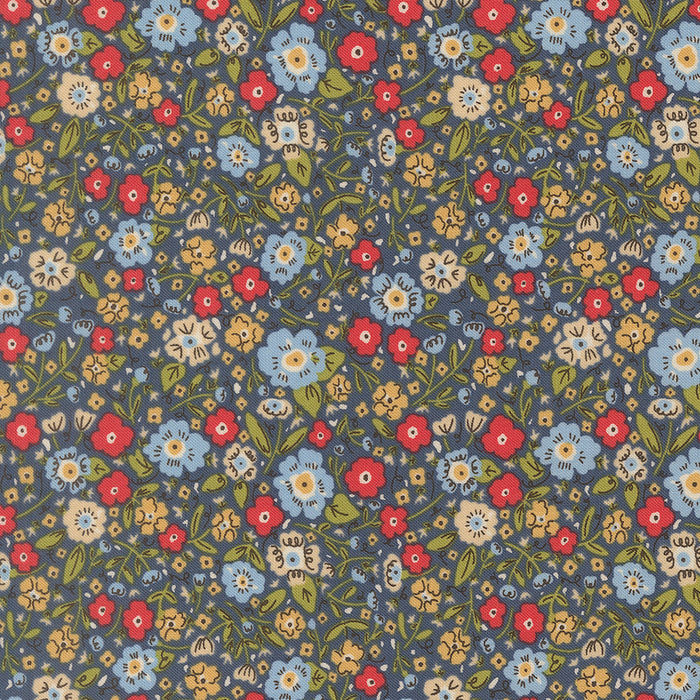 The Henhouse | Calico | Small Floral | Denim | 48435 18