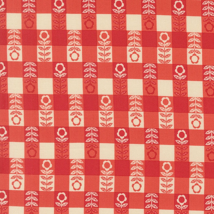 The Henhouse | 6 Half-Yard Pieces | Red