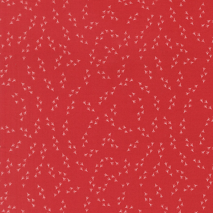The Henhouse | 6 Half-Yard Pieces | Red