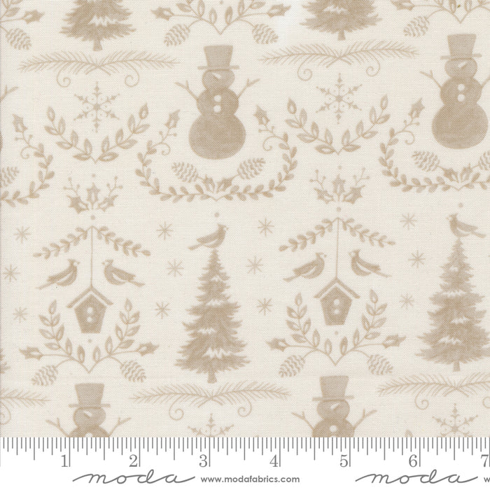 Winter Friends | Winter Damask | Snowy White | 56133 11