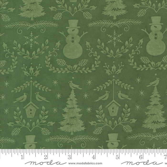 Winter Friends | Winter Damask | Spruce | 56133 16