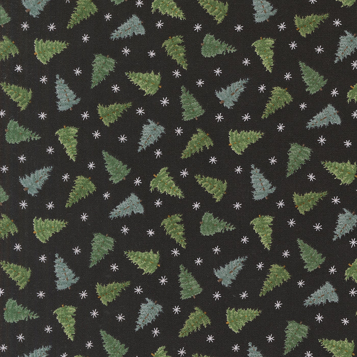 Winter Friends | Tossed Trees Novelty Christmas Trees Snowflake | Charcoal Black | 56136 18