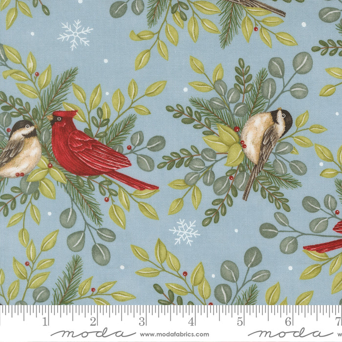 When Snow Falls | Winter Birds Allover Novelty | Winter Sky | 56170 12