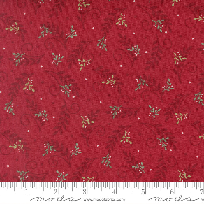 When Snow Falls | Tossed Greenery Blenders | Berry Red | 56175 14