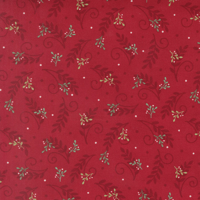 When Snow Falls | Tossed Greenery Blenders | Berry Red | 56175 14