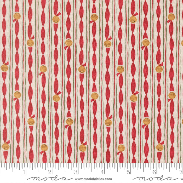 When Snow Falls | Jingle Bell Stripes | Snowy White | 56176 11