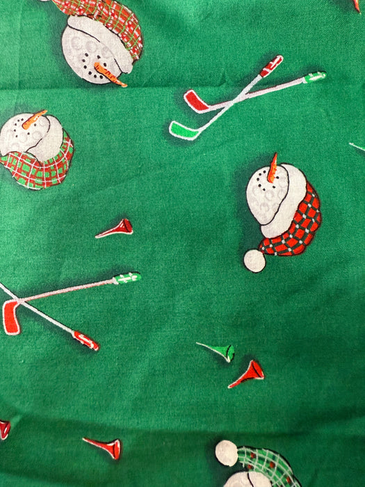 ESTATE SALE | Golfing snowmen