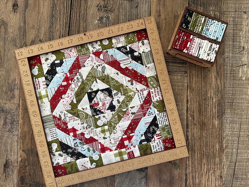 Just A little Box Project | Quilt Kit | 10x10