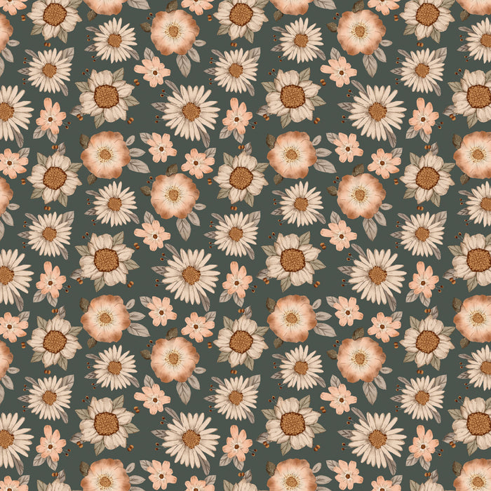 Charmwood | Large Floral | Spruce | 90982-79