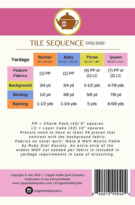 Tile Sequence | Pattern | CKQ 2420