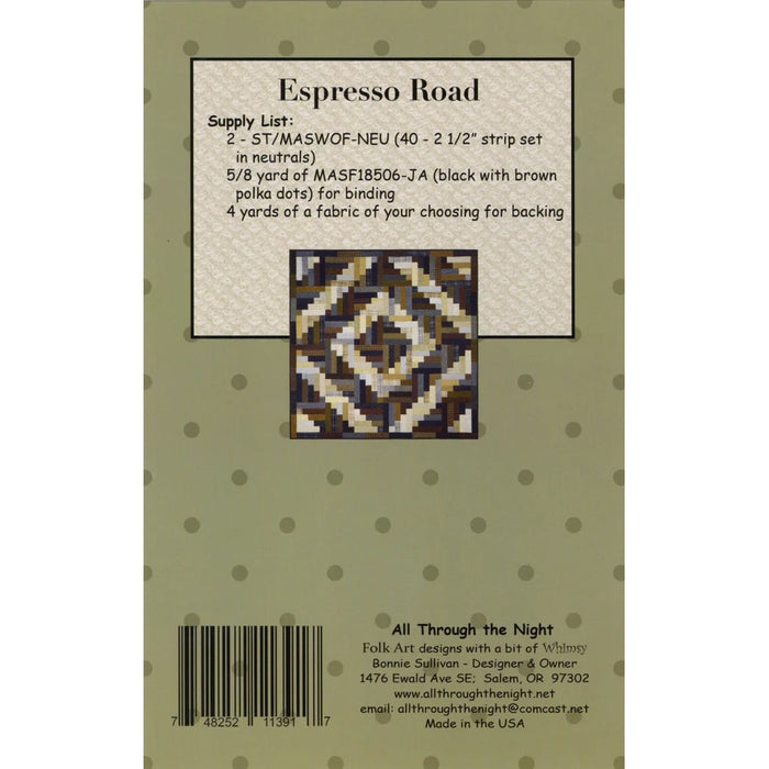 Espresso Road | Pattern | 64x64