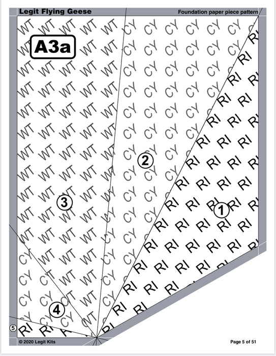 Flying Geese Pattern