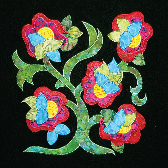 Jacobean Arbor Quilt | Pattern | 76x76