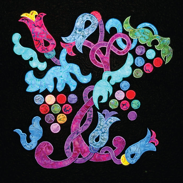 Jacobean Arbor Quilt | Pattern | 76x76