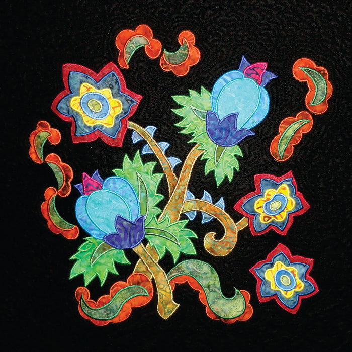 Jacobean Arbor Quilt | Pattern | 76x76