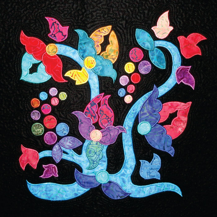 Jacobean Arbor Quilt | Pattern | 76x76