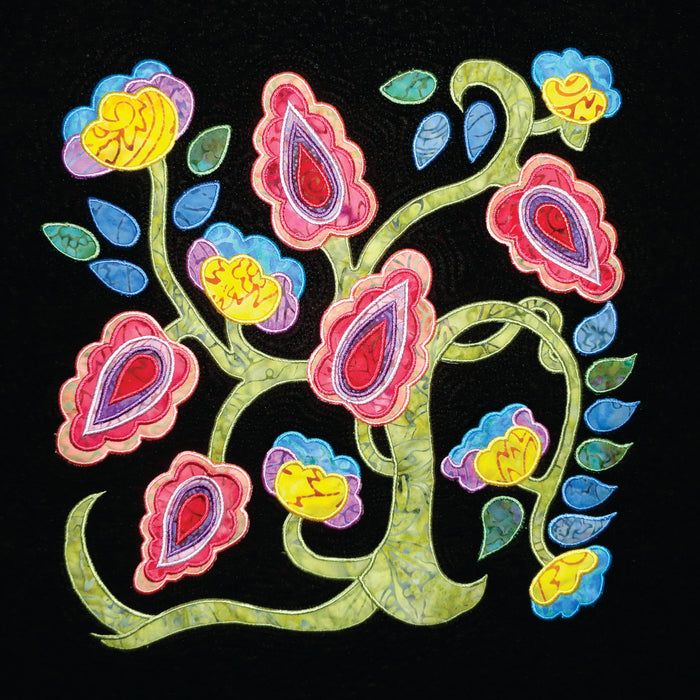 Jacobean Arbor Quilt | Pattern | 76x76