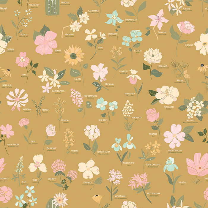 Wild and Free Bundle | Gold | (8) One-Yard Pieces & 1 Panels