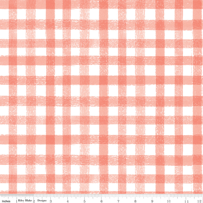 Homemade | Coral Gingham