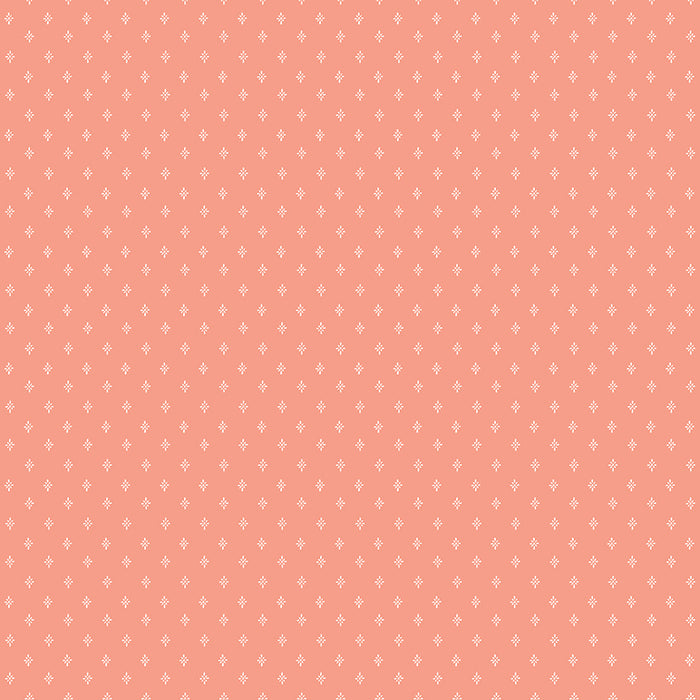 Remnant | 14x44 | Homemade | Coral Sparkle