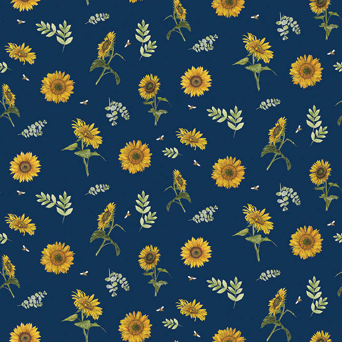 Honey Bees and Flowers Please | 6 Half-Yard Pieces & A Free Pattern