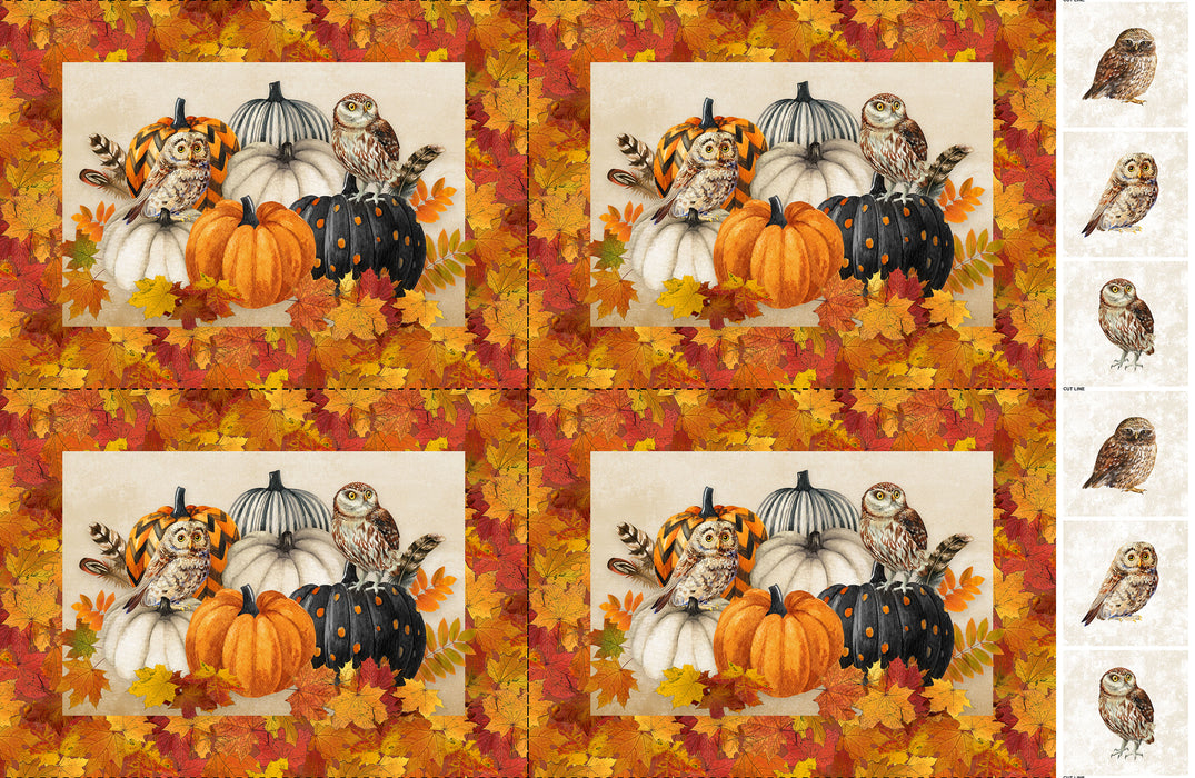 Night Owl | Placemats | Cotton Canvas