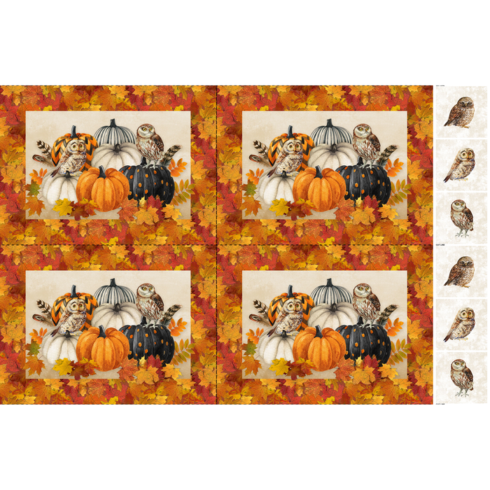 Night Owl | Placemats | Cotton Canvas