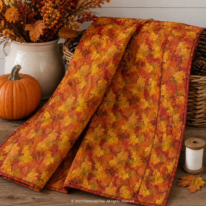 Night Owl |  Leaves | Orange Multi